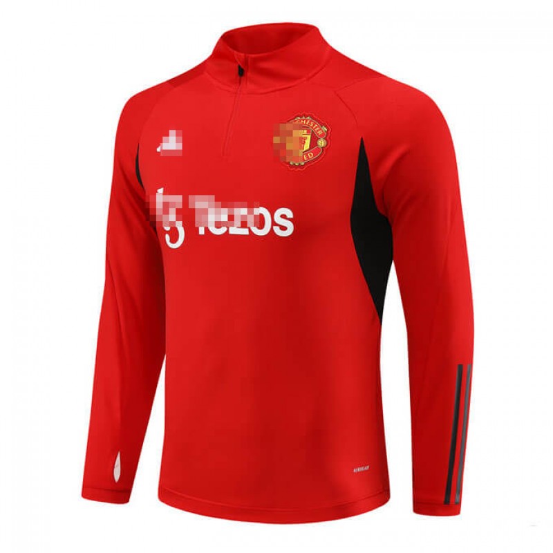 Sudadera Entrenamiento Manchester United 2023/2024 Rojo